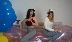 Saskia & Foxy Q16 b2p race