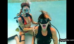 Aquaphilias- May and Kilo- The Sexy SCUBA Instructor meets the Sexy Horny SCUBA Student