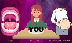 You Love Me? Prove it in My STOMACH - Vore Girlfriend Countess Wednesday Manipulates You into Letting Her Swallow You Whole and Digest You - GFE Roleplay Audio with Belly Growls and Vivid Descriptions of Being Swallowed and Digested in Same Size Vore - MP