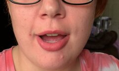 Carina Racy - wide open mouth