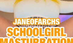 SCHOOLGIRL MASTURBATION