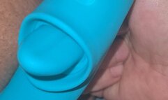 Our Alien Vibrators Tongue Destroys Her Clit