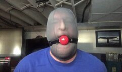 BALL GAGGED BY GIRLFRIEND