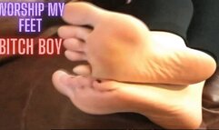Goddess Lilith Chastity Humiliation Foot Tease POV