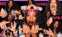 My Lovely Long Vampy Nails - Nail Fetish, Oil Fetish, Long Finger Nails, Hand Fetish, Lotion Fetish - 1080 MP4