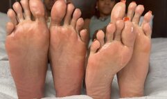 "Double Oily Soles Zafeetllc and 100ktoes"