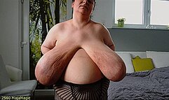 Maja meets Alice Part 189 - Alice in a raunchy hot net dress (Clip No 2560 - mp4 version)