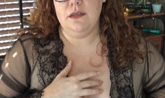 Big natural breast JOI tease