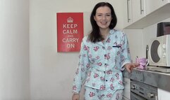 Flat mate comes in with cock out JOI