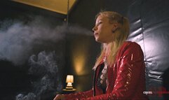 Smoker in a red jacket FHD MP4