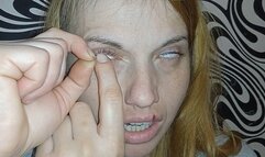 The witch pulls out her eyes part2