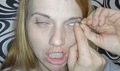 The witch pulls out her eyes part2!