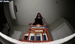 Giantess, SMD, puts the undertaker in the ground!! ! - MOV