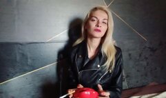 Smoke in New Leather Jacket