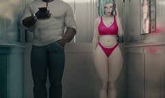 SHE CONFRONT WHIT A SUPERIOR BBC