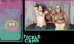 Tickle Cams: Tickling Live Show with BBW MILF and blind, ticklish TGirl featuring OctoGoddess and Quiver 720p Version