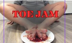Jam between my toes