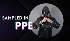 Swabbed and "Sampled in PPE" by Leela Lapin