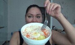 POTATO AND CABBAGE IN MY MOUTH (c)