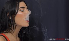 Gina - an avid exotic smoker (4K)
