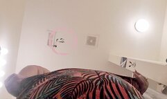 squatting bbw fat Boricua ass