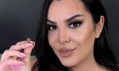 Hiding inside my nose? ~ Sweet Maria