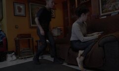 Pilu wants her money and tickles Liricaa for it