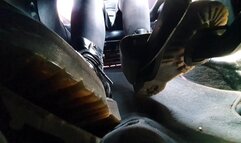 First Time Driving BMW E46 Dr Martens Under Pedal