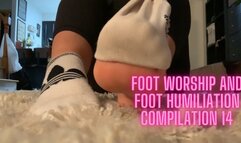 Foot Worship and Foot Humiliation Compilation 14