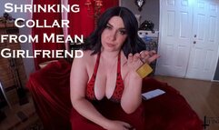 Shrinking Collar from Mean Girlfriend SD NOT VR! - A Magic Shrink JOI Cum Countdown to Multiple Orgasms from Cruel Giantess