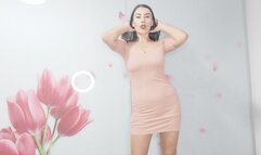 You are so weak for my tight dress