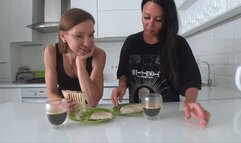 Lots of food and a review of bloated bellies c