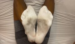 Cummy SOCKJOB After WORKOUT