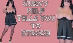 Curvy MILF Topless JOI wmv