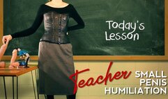 Teacher: Small Penis Humiliation