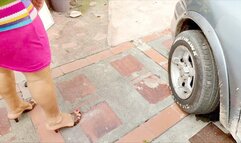 Diana Senior Hard Cranking fight with the lazy chevy corsa