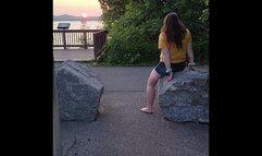 Shay in the 78 Ford Cranking