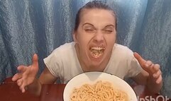 Eating unhealthy foods!