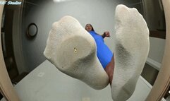 Macy Wilde glass POV sock crush! - MOV