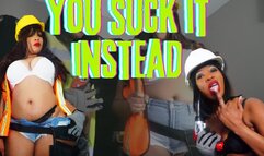 YOU SUCK IT FIRST-LOCKTOBER SLUT TASK #1