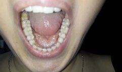 brushing my teeth with my spit