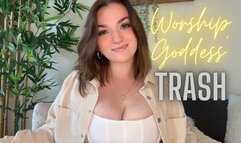 Worship Goddess' Trash Humiliation Task