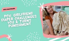 POV Girlfriend Challenges You To Do 24-7 Diapers But You Get Punished