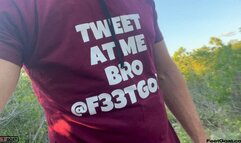 Sexy asian Evie Ling footjob, handjob, sock tease, and facial on the beach with FeetGoat!