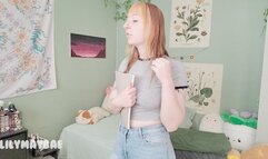 Popular Girl Stuck in an Atomic Wedgie