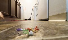 Pathetic Tinies Discovered on Giantess Floor 4K