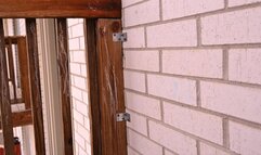 Dylans dominant sock and barefoot worship outside (1080)