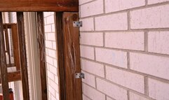 Dylans dominant sock and barefoot worship outside (720)