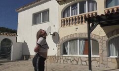 Bonus - Rija Mae - Bound Tits Bondage Walk Training Lesson - Full Clip mov SD