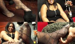 Lorena's pantyhose tasty audition - MOV
